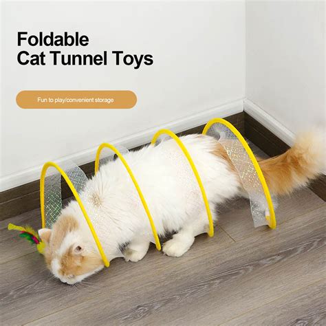 Pawsy KattenTunnel – Opvouwbaar Speelpaleis