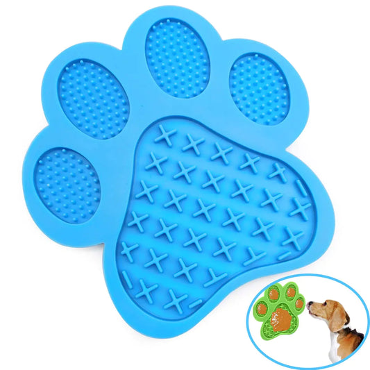 Mycicy Dog Lick Pad Dog Feeding Mats Slow Eating Dog Mat with Super Suction for Dog Licking Peanut Butter Pet Bathing Grooming and Dog Training